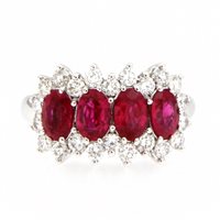 Anneau Crivelli Femme in Or Rubino 2.30 Ct RB 2.30 230-G286 - RB 2.30 230-G286